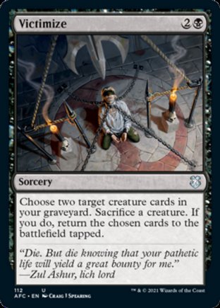 Victimize | Commander Forgotten Realms