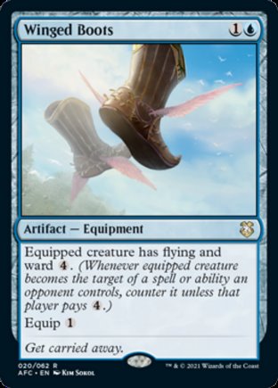 Winged Boots | Commander Forgotten Realms