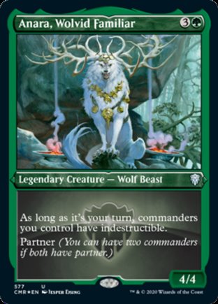 Anara, Wolvid Familiar | Commander Legends