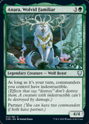 Anara, Wolvid Familiar | Commander Legends