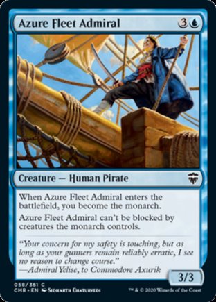 Azure Fleet Admiral | Commander Legends