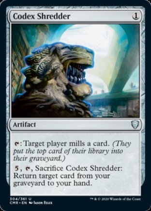 Codex Shredder | Commander Legends