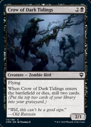 Crow of Dark Tidings | Commander Legends