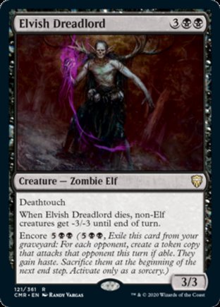 Elvish Dreadlord | Commander Legends