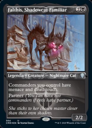 Falthis, Shadowcat Familiar | Commander Legends