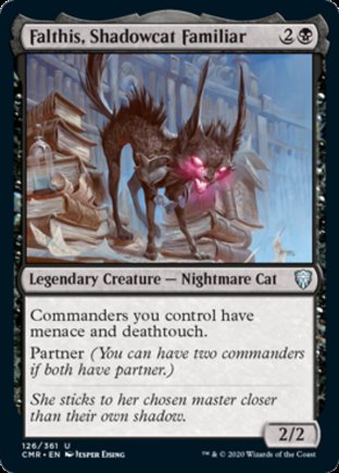 Falthis, Shadowcat Familiar | Commander Legends