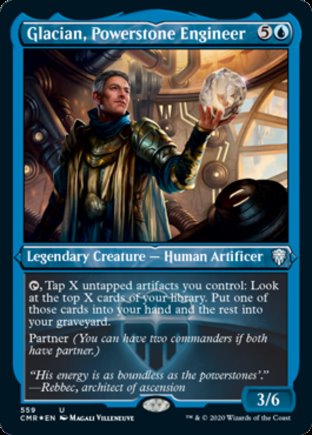 Glacian, Powerstone Engineer | Commander Legends