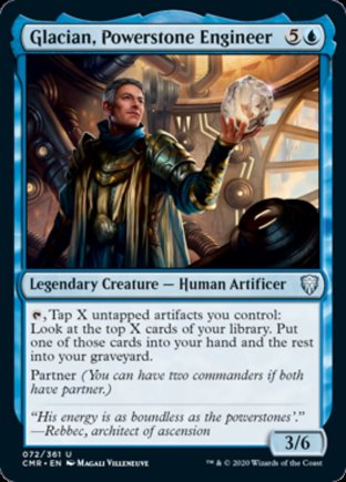 Glacian, Powerstone Engineer | Commander Legends