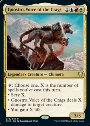 Gnostro, Voice of the Crags | Commander Legends
