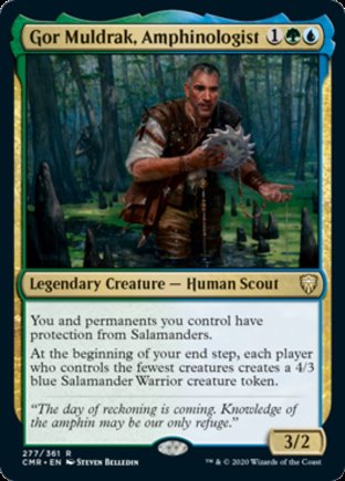 Gor Muldrak, Amphinologist | Commander Legends