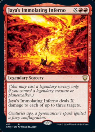 Jaya’s Immolating Inferno | Commander Legends