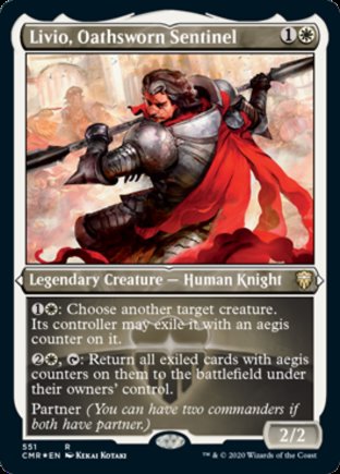 Livio, Oathsworn Sentinel | Commander Legends