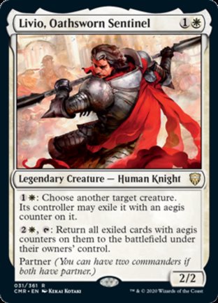 Livio, Oathsworn Sentinel | Commander Legends