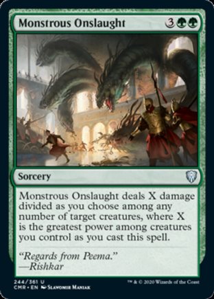 Monstrous Onslaught | Commander Legends