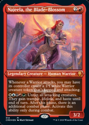 Najeela, the Blade-Blossom | Commander Legends