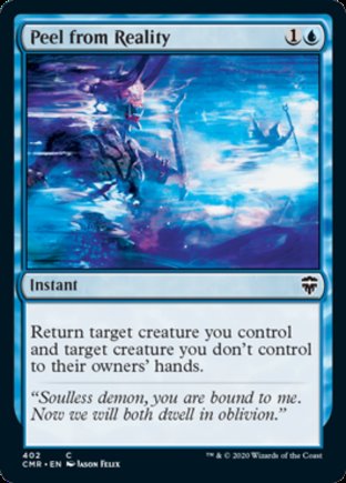 Peel from Reality | Commander Legends