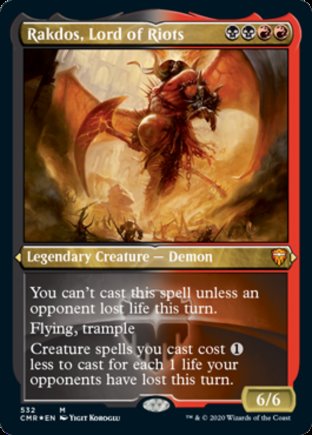 Rakdos, Lord of Riots | Commander Legends (EF)