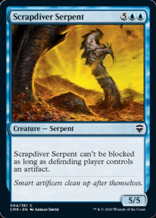 Scrapdiver Serpent | Commander Legends