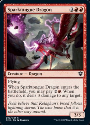 Sparktongue Dragon | Commander Legends