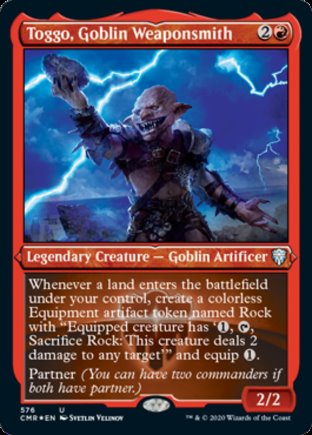 Toggo, Goblin Weaponsmith | Commander Legends