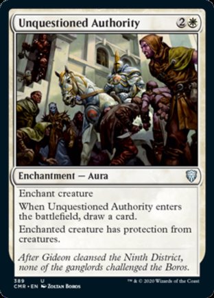 Unquestioned Authority | Commander Legends