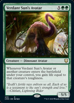 Verdant Sun’s Avatar | Commander Legends