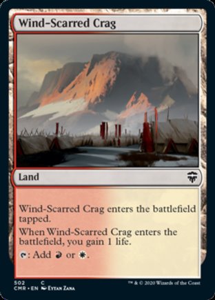 Wind-Scarred Crag | Commander Legends