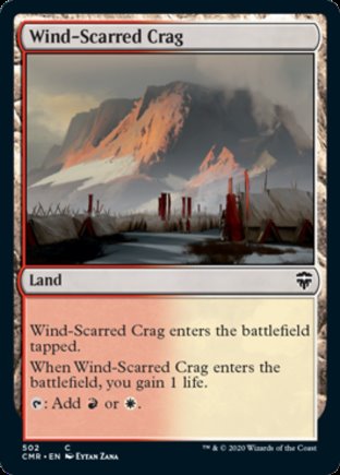 Wind-Scarred Crag | Commander Legends