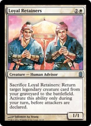 Loyal Retainers | Commanders Arsenal