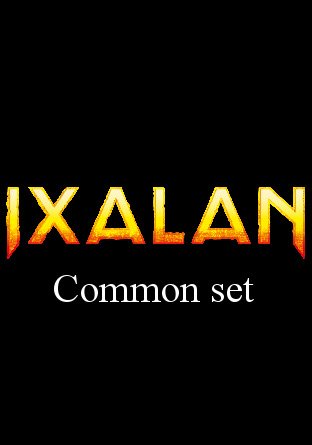 -XLN- Ixalan Common Set | Complete sets