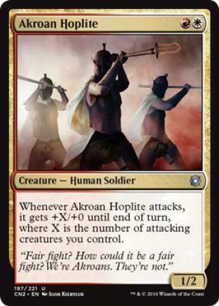 Akroan Hoplite | Conspiracy Take the Crown
