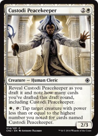 Custodi Peacekeeper | Conspiracy Take the Crown