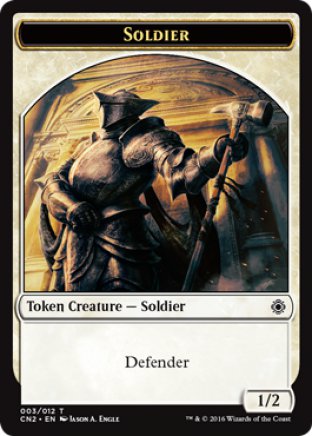 Soldier token | Conspiracy Take the Crown
