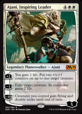 Ajani, Inspiring Leader | Core Set 2020