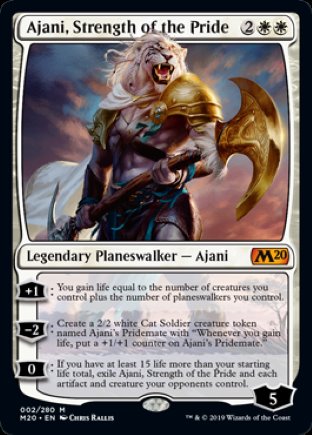 Ajani, Strength of the Pride | Core Set 2020