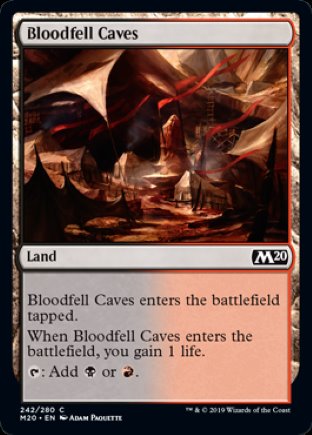Bloodfell Caves | Core Set 2020