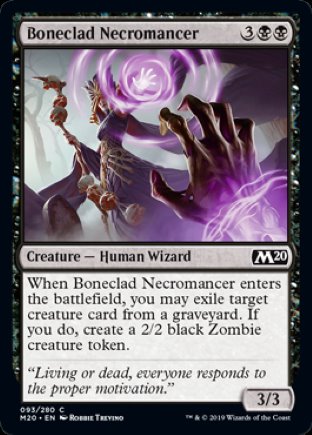 Boneclad Necromancer | Core Set 2020