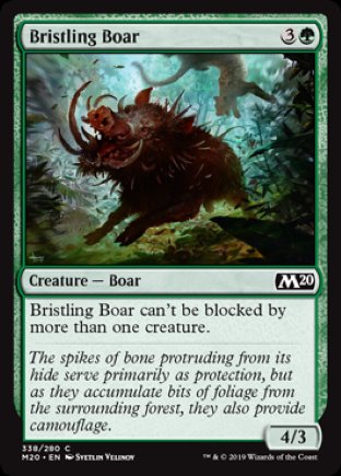 Bristling Boar | Core Set 2020