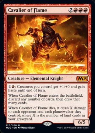 Cavalier of Flame | Core Set 2020