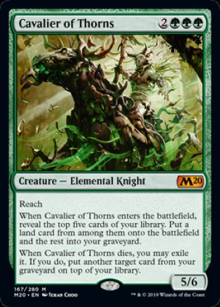 Cavalier of Thorns | Core Set 2020