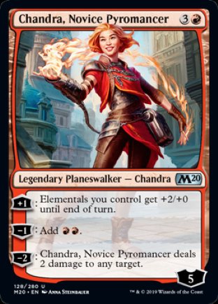 Chandra, Novice Pyromancer | Core Set 2020