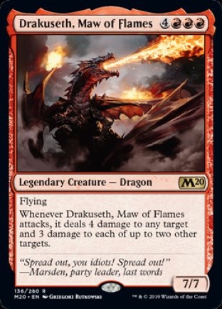 Drakuseth, Maw of Flames | Core Set 2020