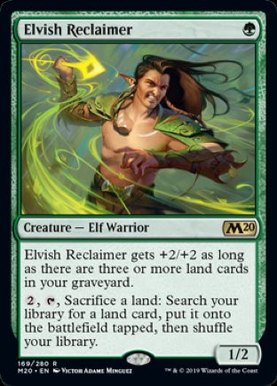 Elvish Reclaimer | Core Set 2020