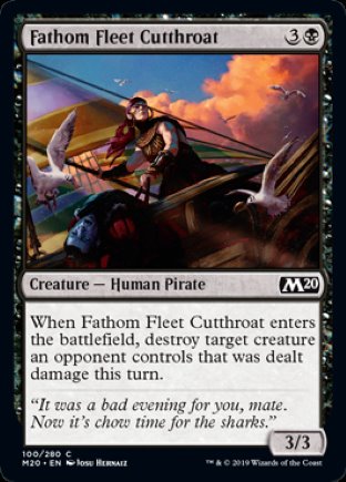 Fathom Fleet Cutthroat | Core Set 2020