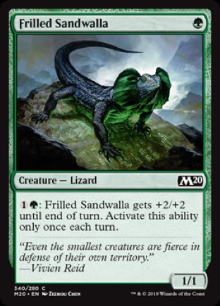 Frilled Sandwalla | Core Set 2020