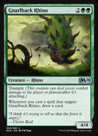 Gnarlback Rhino | Core Set 2020