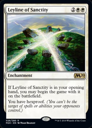 Leyline of Sanctity | Core Set 2020
