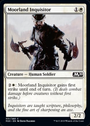 Moorland Inquisitor | Core Set 2020