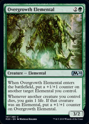 Overgrowth Elemental | Core Set 2020