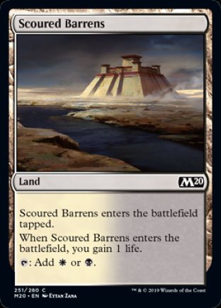 Scoured Barrens | Core Set 2020